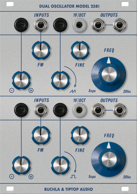 Buchla & Tiptop Audio Dual Oscillator Model 258t